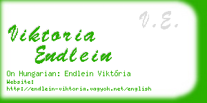 viktoria endlein business card