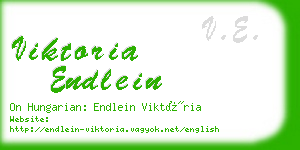 viktoria endlein business card